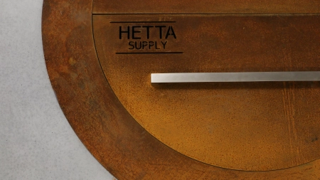 Pokrywa do paleniska ogrodowego Hetta Round 155 cm Corten