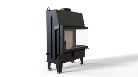 Wkład kominkowy powietrzny prawy Defro Home IMPULS ME BP