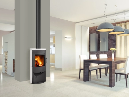 Piec kominkowy Romotop ALPERA E 01 ceramika