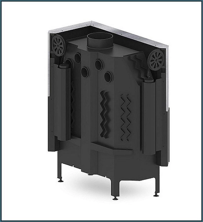 Wkład kominkowy powietrzny Hitze Albero AL19RG.H