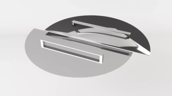 Pokrywa do paleniska ogrodowego Hetta Wood 120 cm Inox