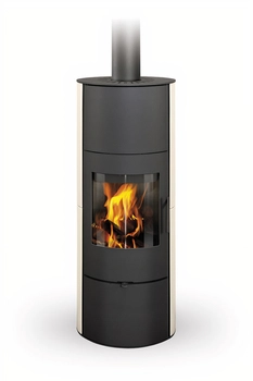 Piec kominkowy akumulacyjny Romotop EVORA 01 AKUM ceramika