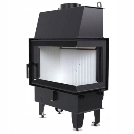 Wkład kominkowy prawy 9 kW Eko Defro Home Impuls SM BP Zestaw montażowy