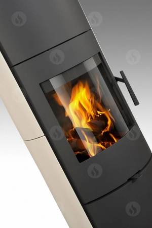 Piec kominkowy akumulacyjny Romotop EVORA 01 AKUM ceramika