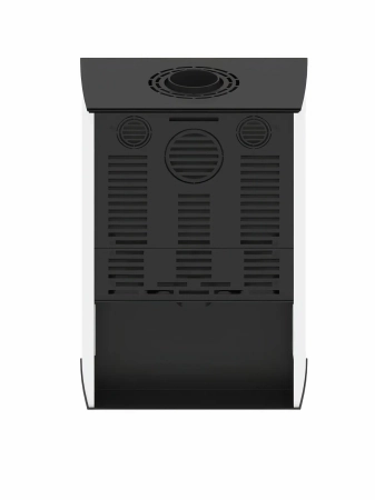 Piec kominkowy powietrzny Hitze Lupo M-W biały