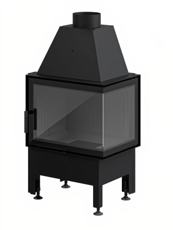 Wkład kominkowy powietrzny narożny prawy Hajduk SMART 2PXT