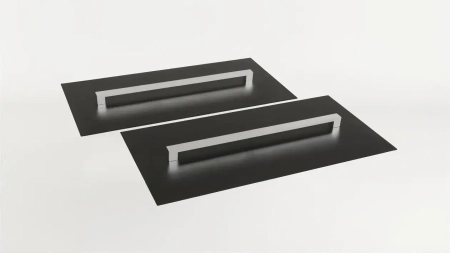 Pokrywa do paleniska ogrodowego Hetta Square 180 cm Black Inox