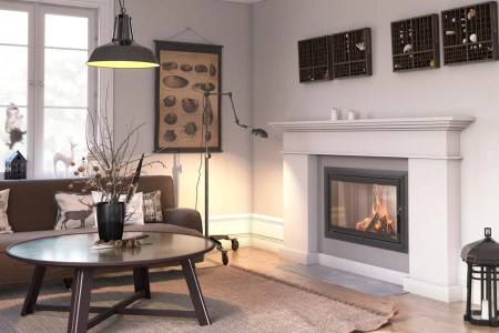 Wkład kominkowy powietrzny Defro Home INTRA LA