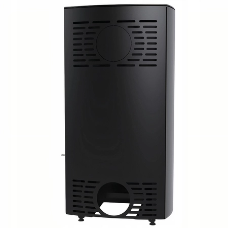 Piec kominkowy wolnostojący stalowy moc 6 kW Defro Ceres Przyłącze Zestaw