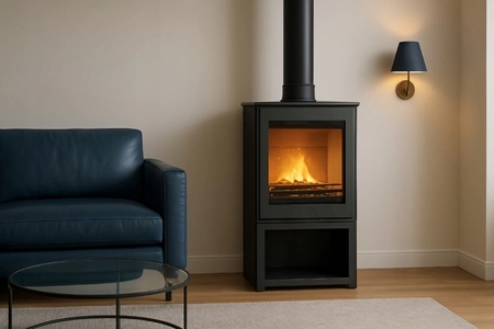 Piec wolnostojący stalowo żeliwny 9,5 kW KAWMET VENUS S16 L-Box ECO