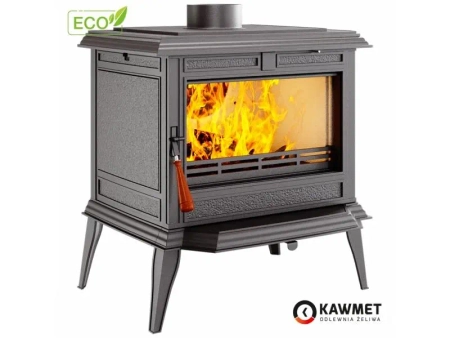 Piec kominkowy żeliwny Kawmet Premium PROMETEUS S11 ECO