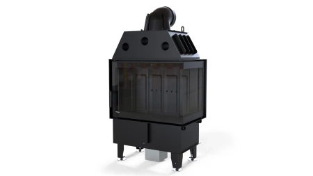 Wkład kominkowy prawy Defro Home INTRA SM BP