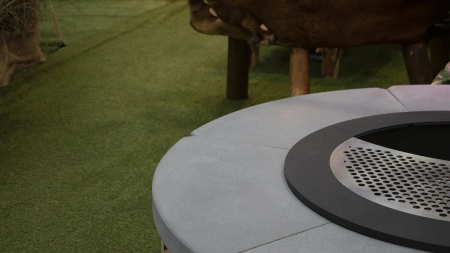 Ruszt do paleniska ogrodowego Hetta Wood 150 cm Inox