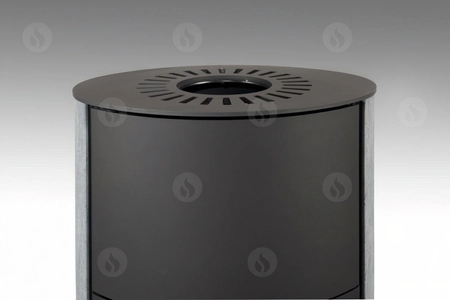 Piec kominkowy akumulacyjny Romotop EVORA 02 AKUM kamień