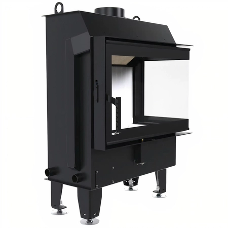 Wkład kominkowy lewy 7 kW Eko Defro Impuls SM BL Basic Zestaw montażowy