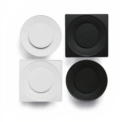 Anemostat metalowy prostokątny biały ASKV100-ML.B Ventlab