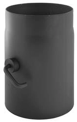 Szyber spalinowy czarny fi 150 mm Darco SZK150-CZ2