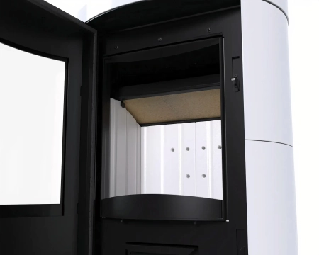 Defro Home Ceres KRM — piec wolnostojący na drewno 6 kW, klasa A+, Ekoprojekt