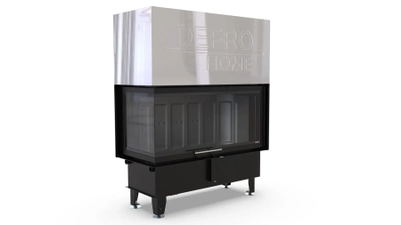 Wkład kominkowy powietrzny DEFRO HOME INTRA LA BL G