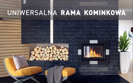 Uniwersalna ramka do kominka szara RWKR-1-GR Darco