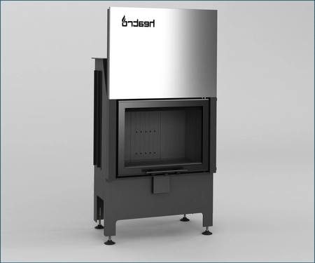 Kominek powietrzny gilotyna Heatro 55H black