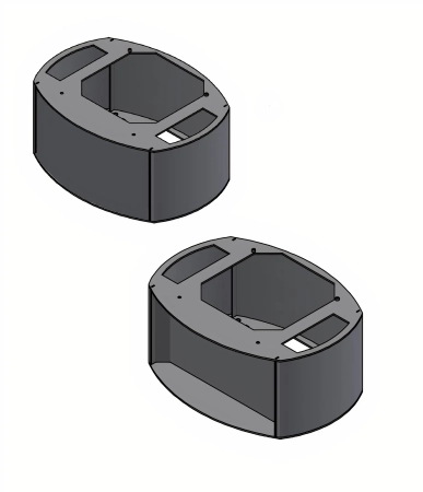 Piec kominkowy powietrzny Hajduk Elipse F3A