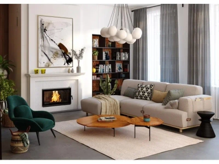 Wkład kominkowy żeliwny Kawmet W16 (16,3 kW) Eco