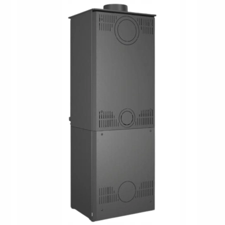 Piec wolnostojący stalowo żeliwny 9,5 kW KAWMET VENUS S16 L-Box Decor ECO