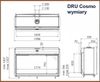 Wkład kominkowy na gaz DRU Cosmo RCH