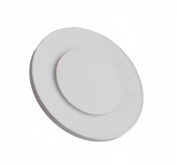 Anemostat metalowy okrągły biały ASV125-ML.B Ventlab