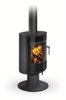 Piec kominkowy obrotowy Romotop LAREDO T 03 metal