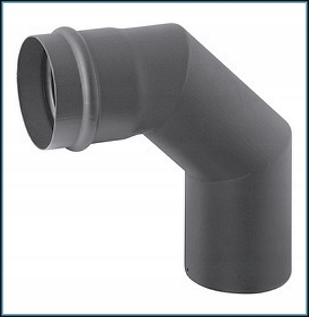 Kolano 90 stopni do pieców na pelet SPKP KS080/90-CZ1,2P Darco