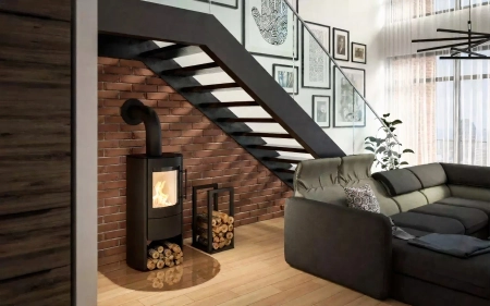 Piec kominkowy powietrzny Hajduk Compact