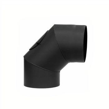 Kolano spalinowe stałe z rewizją Darco  KSR200/90-CZ2