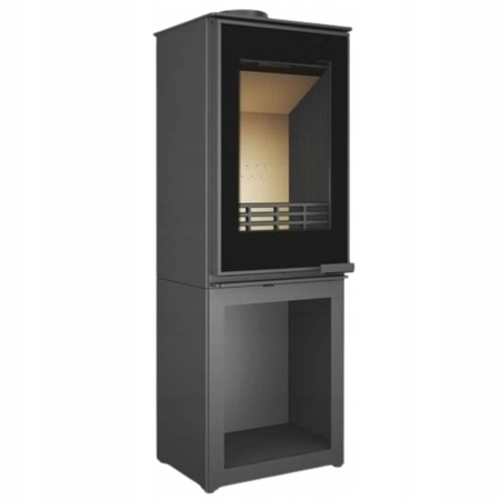 Piec wolnostojący stalowo żeliwny 9,5 kW KAWMET VENUS S16 L-Box Decor ECO