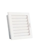 Kratka VENTLAB KRVZ220x220-ML.B z żaluzją ruchomą biała