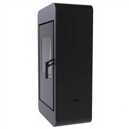 Piec kominkowy wolnostojący stalowy o mocy 6 kW Defro Pico Przyłącze Zestaw