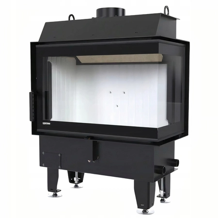 Wkład kominkowy lewy 7 kW Eko Defro Impuls SM BL Basic Zestaw montażowy