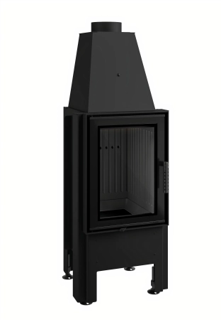 Wkład kominkowy powietrzny pionowy prosty Hajduk SMART 1VT-S