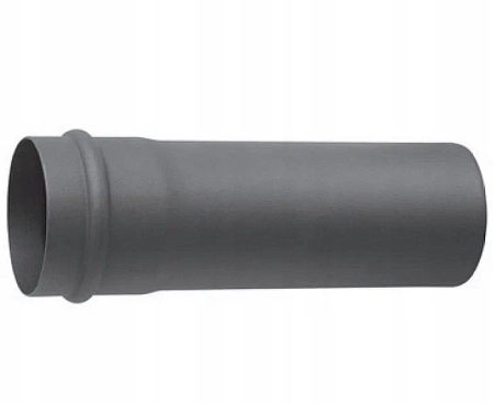 Rura prosta czarna do pieców na pelet SPKP RP100/1,0-CZ1,2P Darco