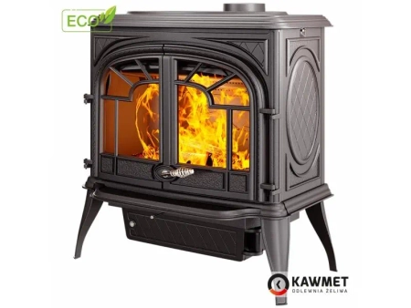 Piec kominkowy żeliwny Kawmet Premium ZEUS S9 ECO