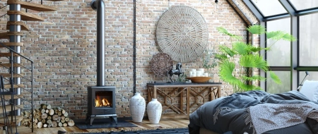 Piec kominkowy żeliwny Kawmet P8 (7,9 kW) ECO