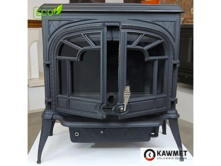 Piec kominkowy żeliwny Kawmet Premium ZEUS S9 ECO