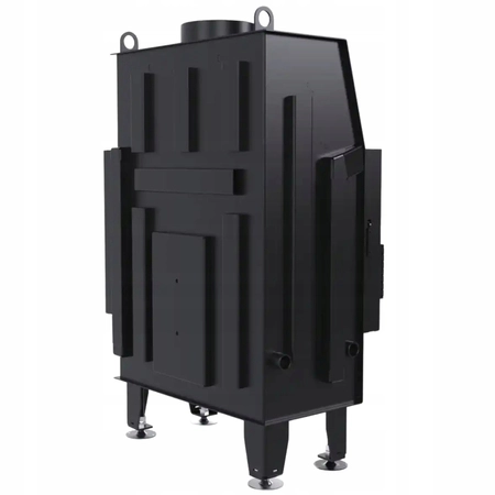 Wkład kominkowy prawy 9 kW Eko Defro Home Impuls SM BP Zestaw montażowy