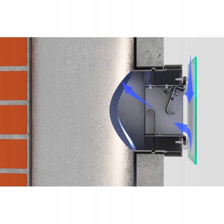 Stabilizator wentylacji Stabiler 20 m3/h bez osłony CSW1-20 Darco