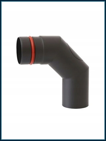 Kolano z rewizją do pieca na pellet SPP KSR080/90-CZ1,2SP Darco