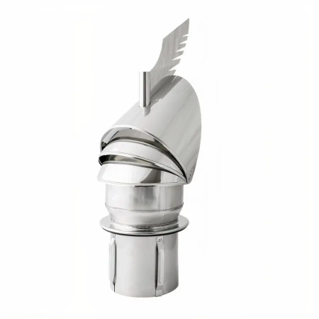 Nasada kominowa Rotowent Dragon RO200CH-DR-PT z podstawą wciskaną