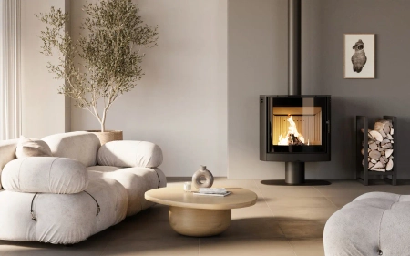 Piec kominkowy powietrzny Hajduk Elipse F1