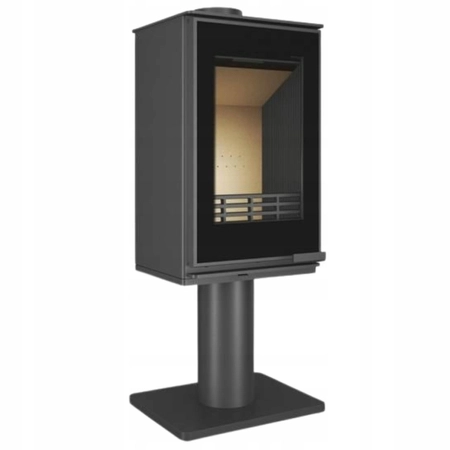 Piec wolnostojący stalowo żeliwny 9,5 kW KAWMET VENUS S16 Leg Decor ECO