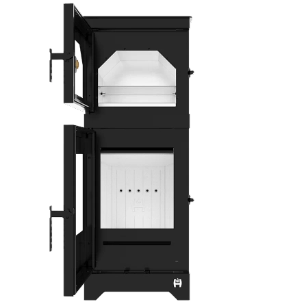 Piec kominkowy powietrzny z piekarnikiem Hitze Lynx O